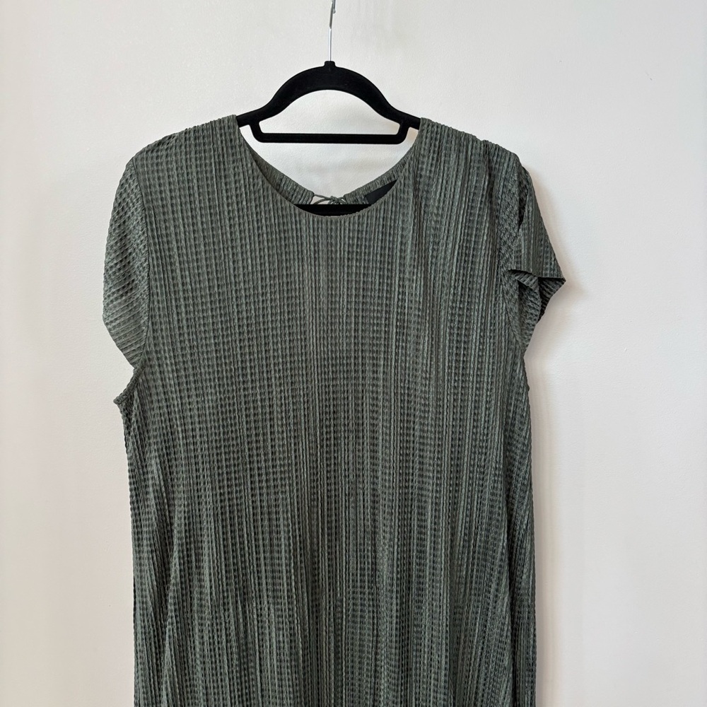 Sabina Musayev Textured Renaissance Green Maxi Dress Size M - Picture 2 of 14